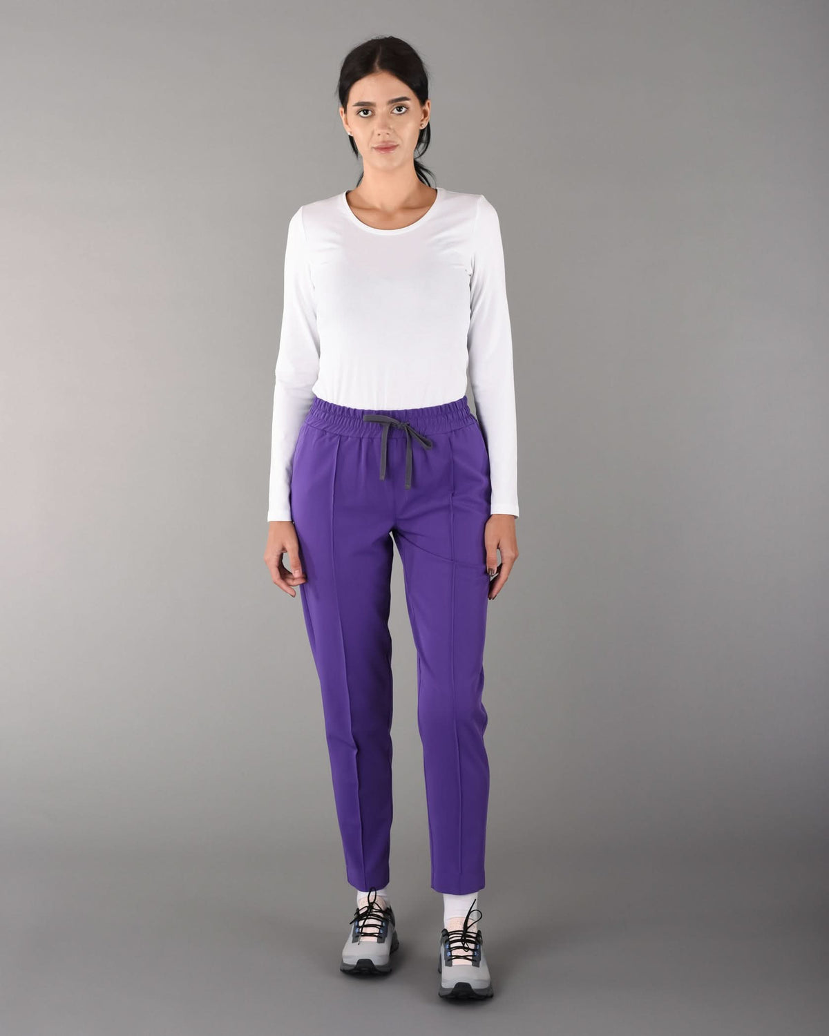 Bluza cu maneca lunga TRUE alb - 1zero1.ro