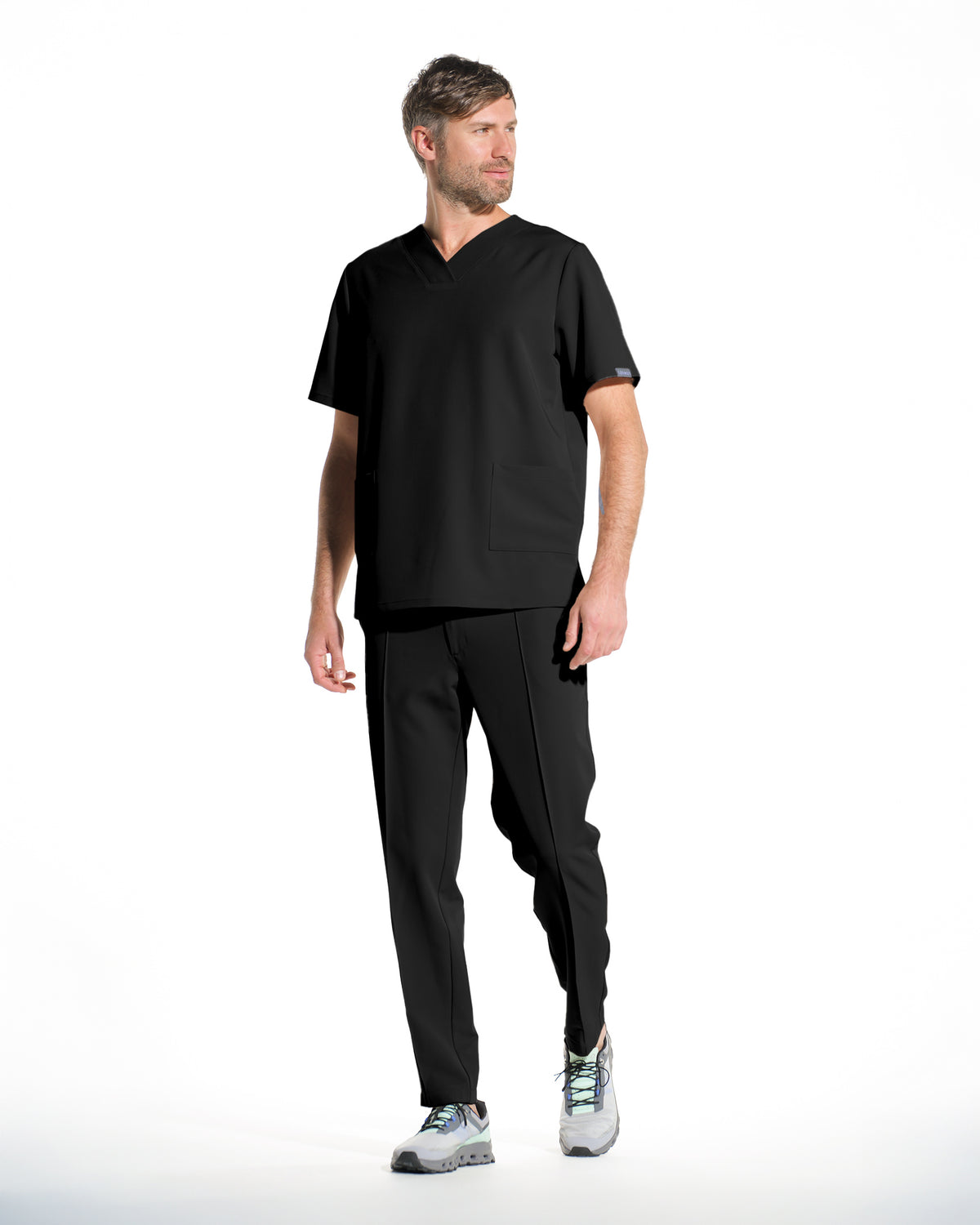 WAVE Olive Scrub Top