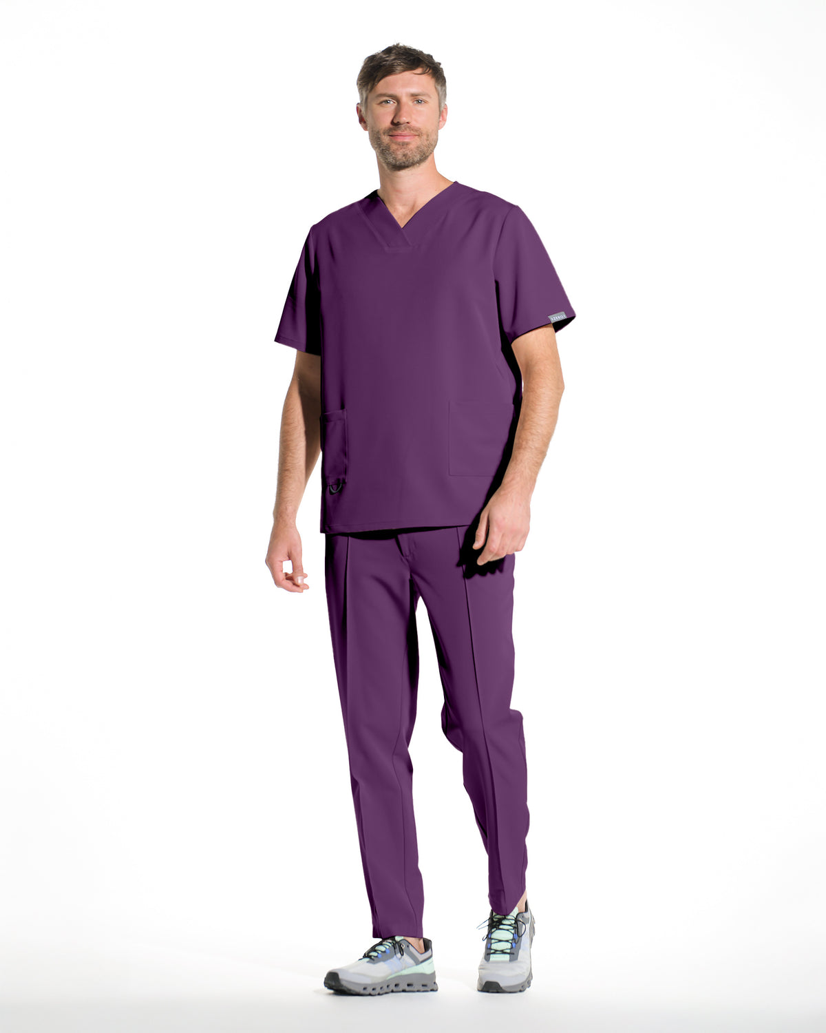 WAVE Olive Scrub Top