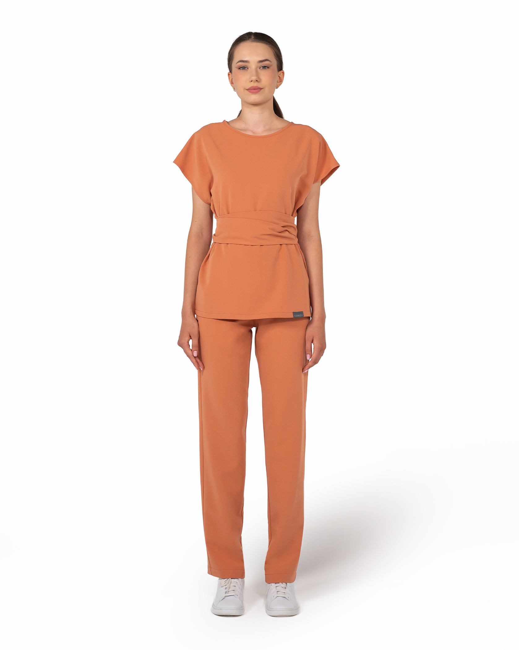 CELESTE caramel medical top - Image 3