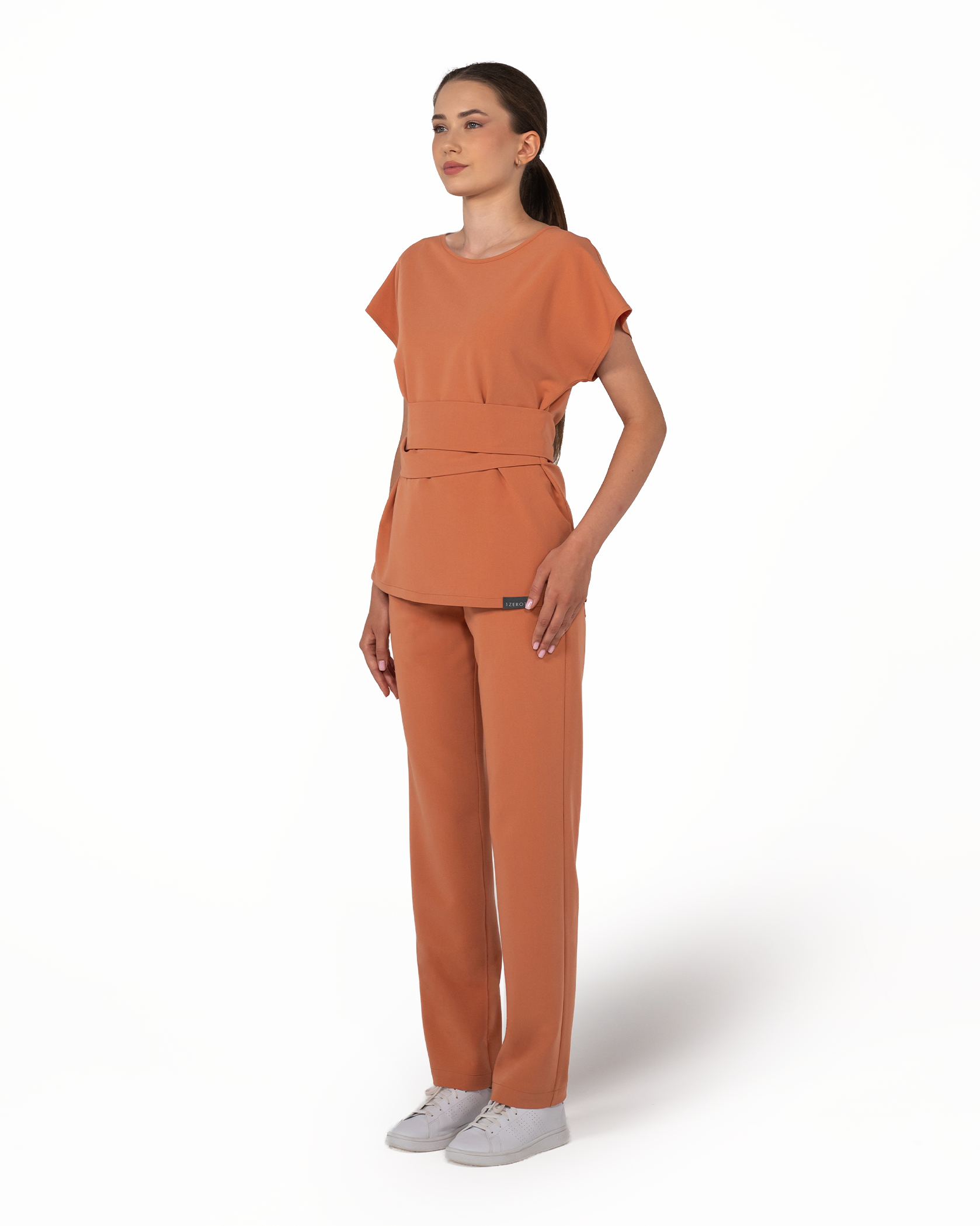 CELESTE caramel medical top - Image 4