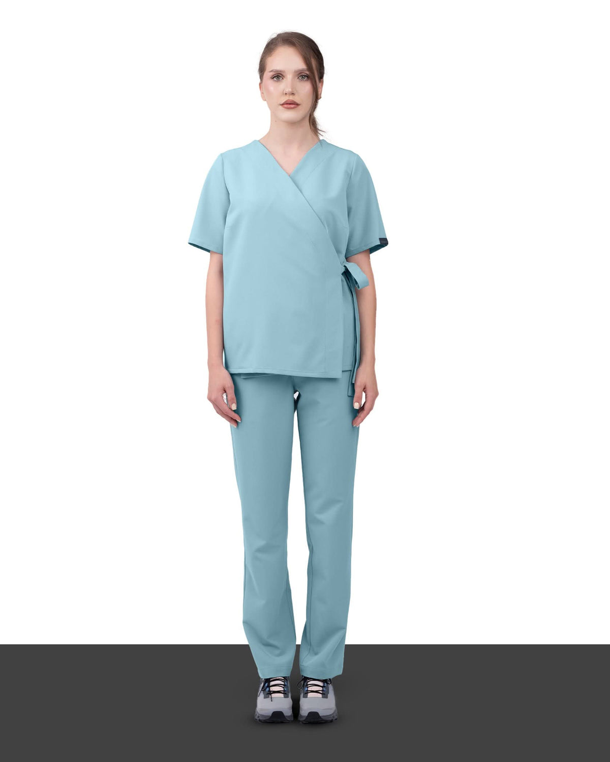 Bluza medicala ANAIS blue - 1zero1.ro