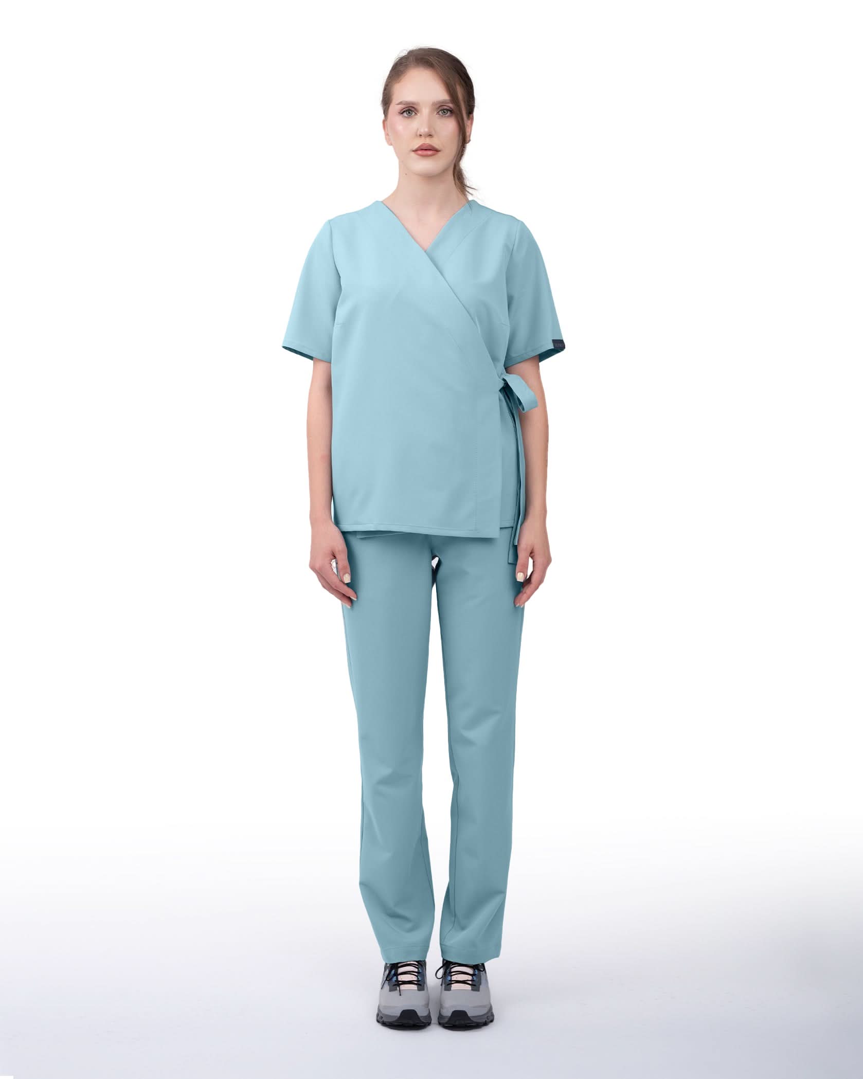 Bluza medicala ANAIS blue - 1zero1.ro