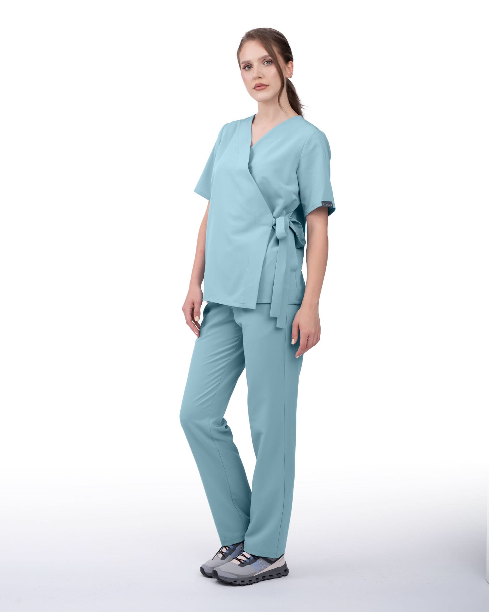 Bluza medicala ANAIS blue - 1zero1.ro