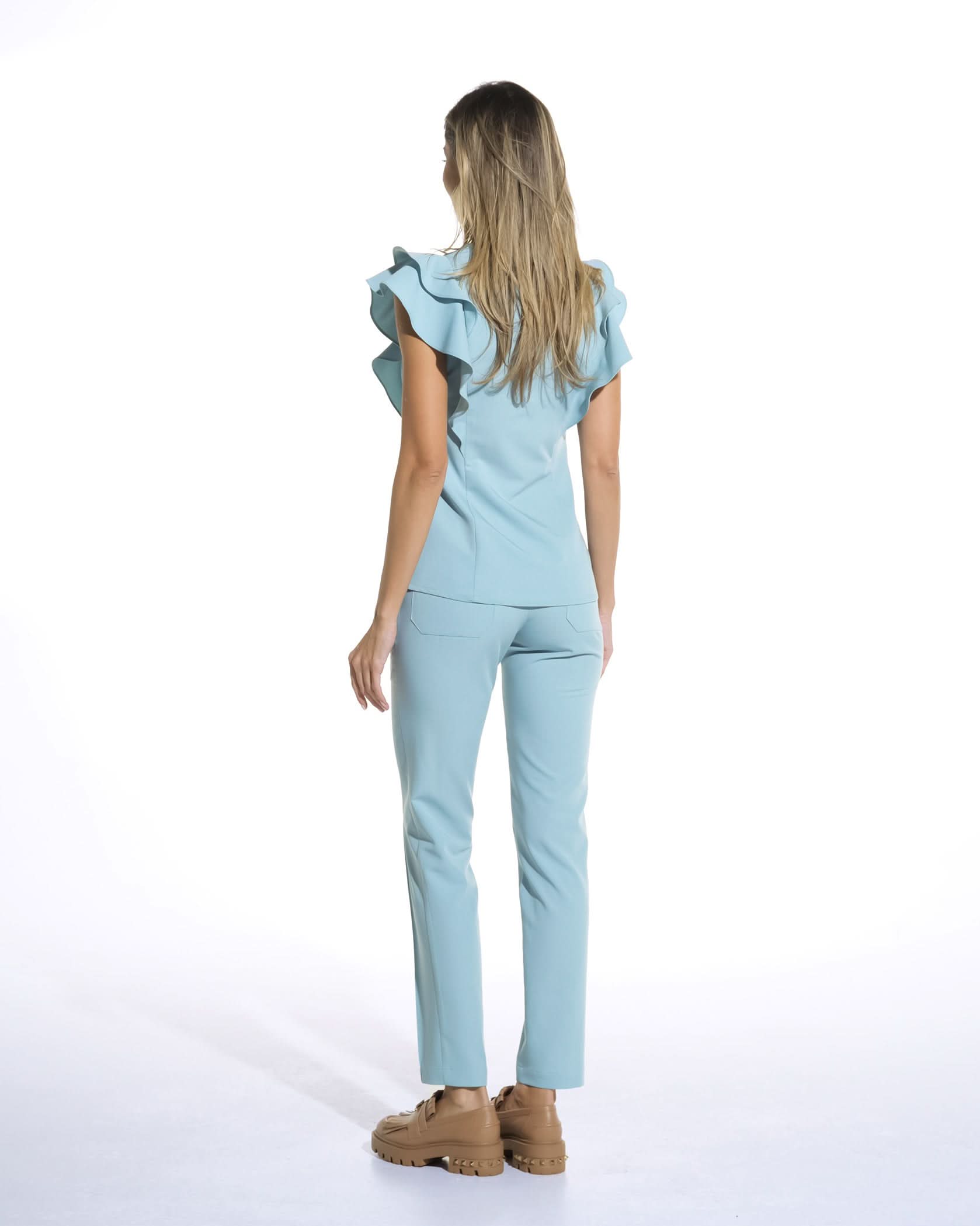 Bluza medicala AVRA blue - 1zero1.ro