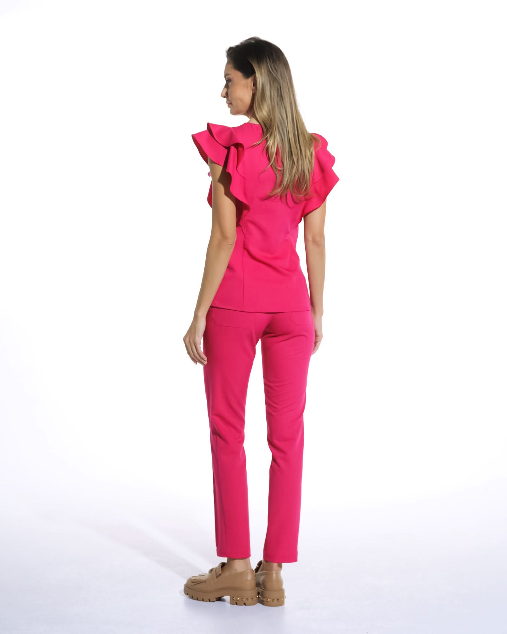 Bluza medicala AVRA amarant - 1zero1.ro