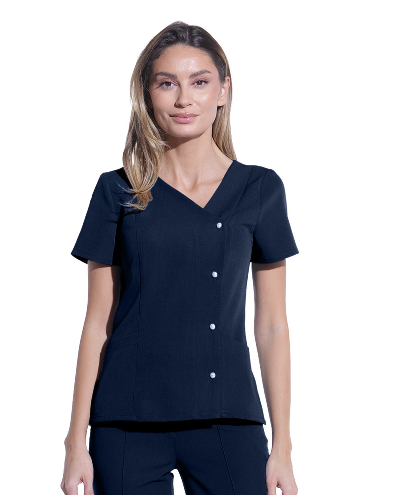 PERLA navy medical blouse - Image 3
