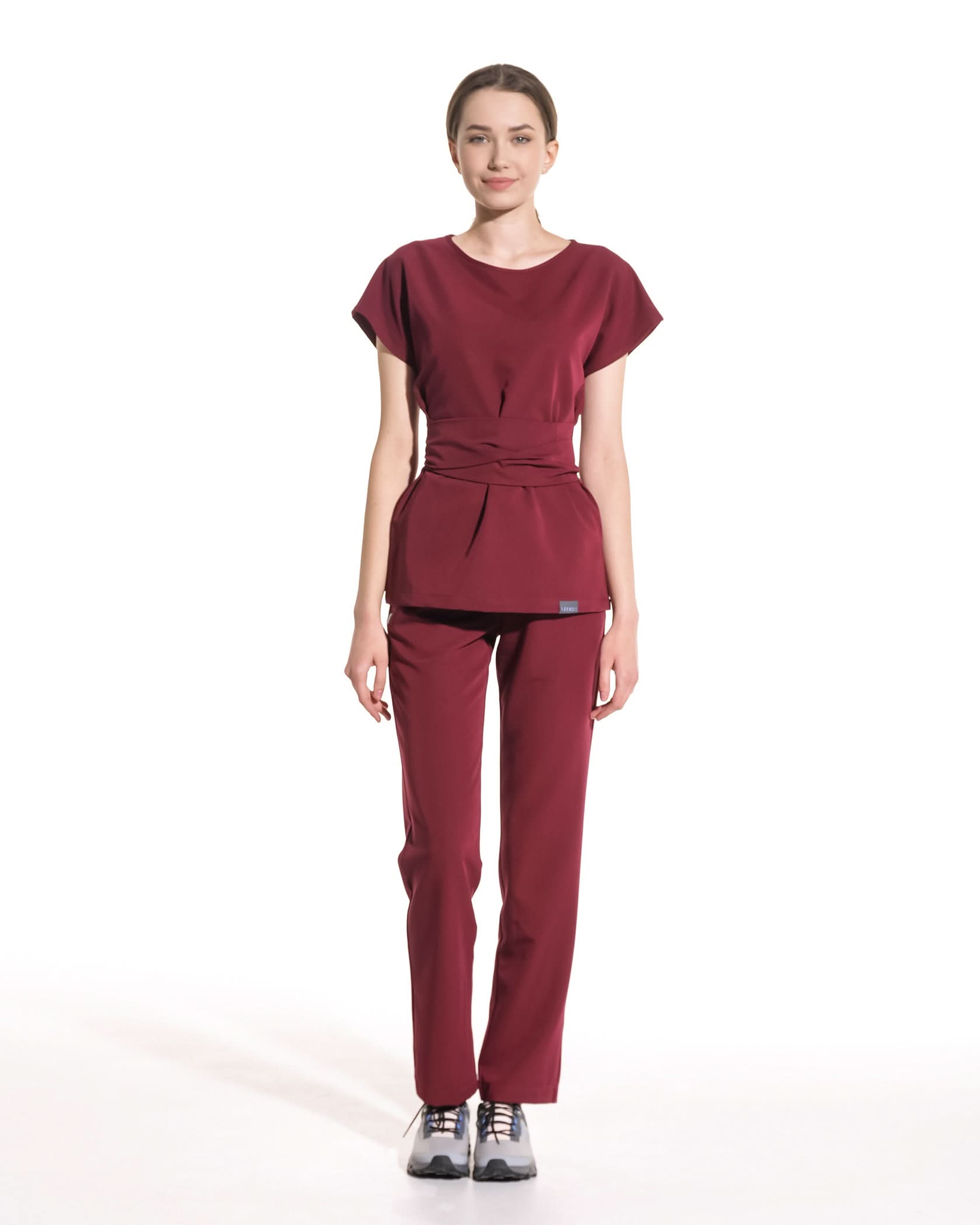 Bluza medicala CELESTE bordo - 1zero1.ro