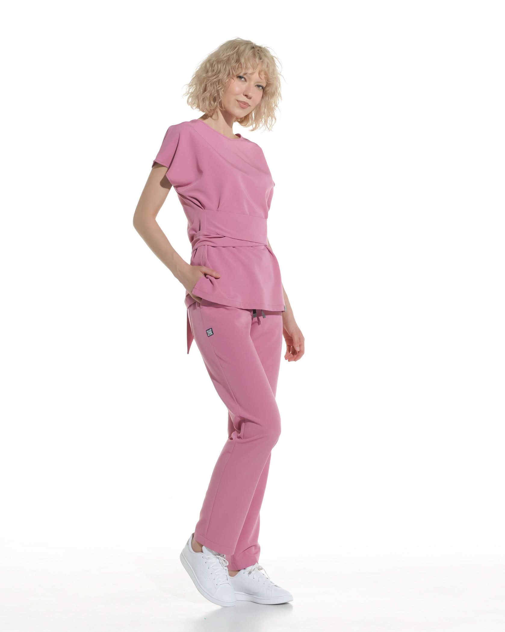 Bluza medicala CELESTE rose dust - 1zero1.ro