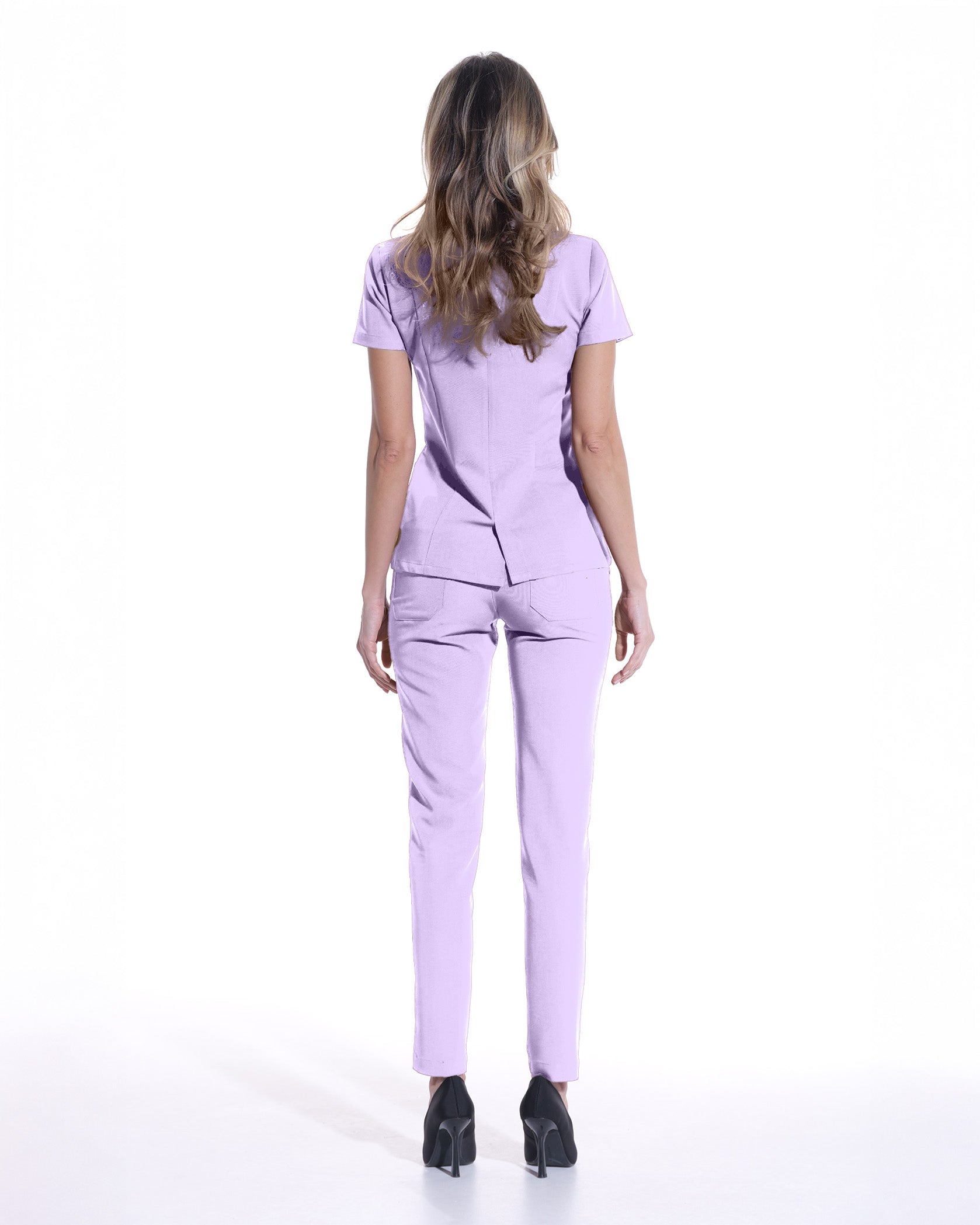 Bluza medicala PERLA lila - Imagine 5