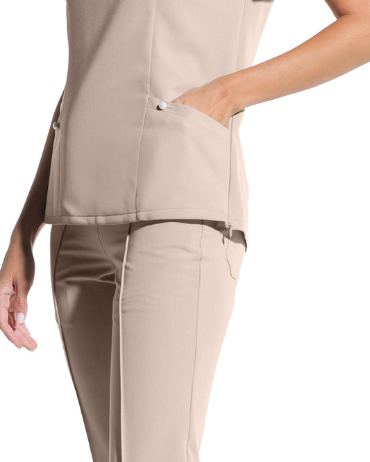 Bluza medicala PETALI latte