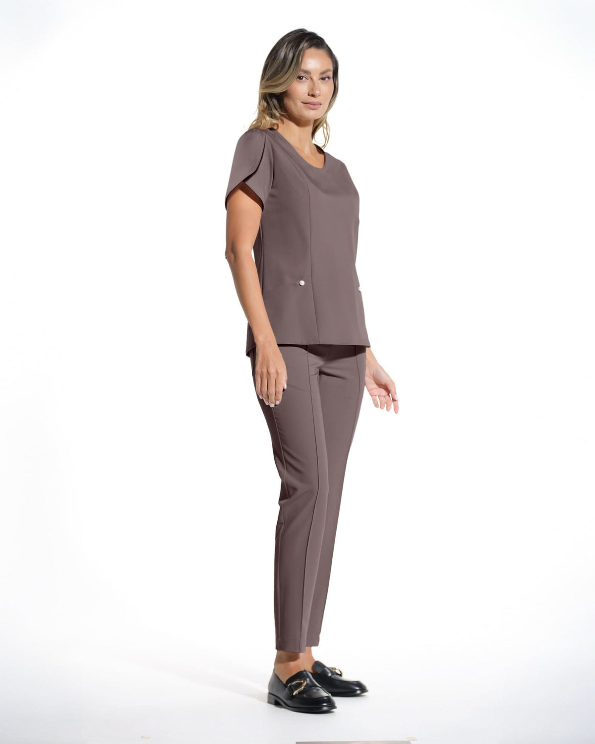 Medical blouse PERLA latte