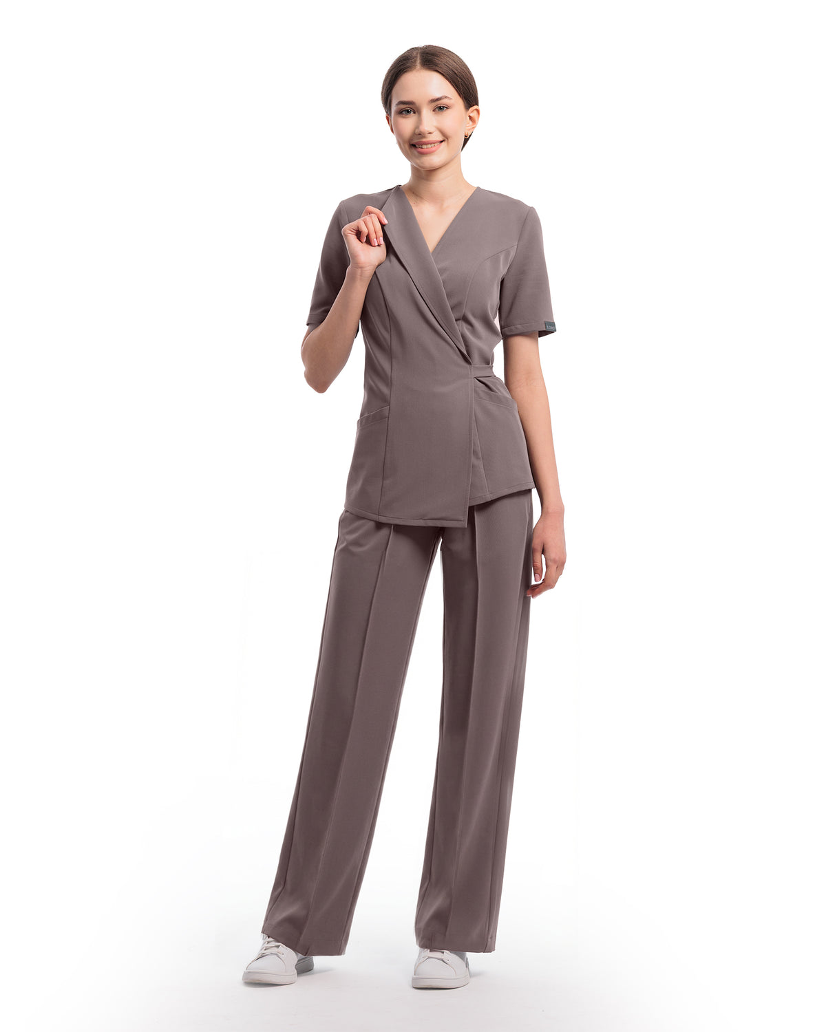 Bluza medicala SIENA mocha