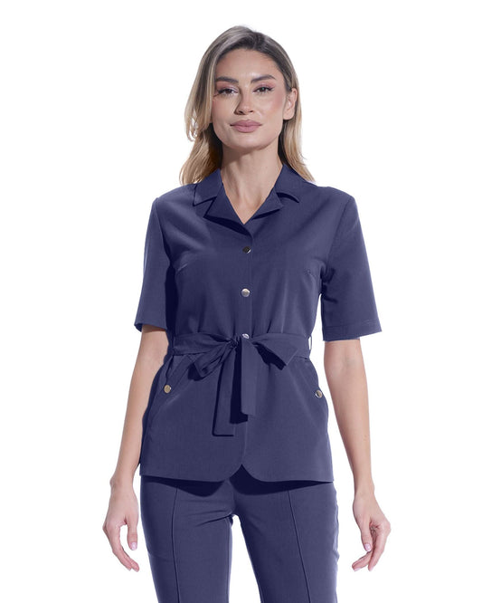 VENUS navy medical blouse