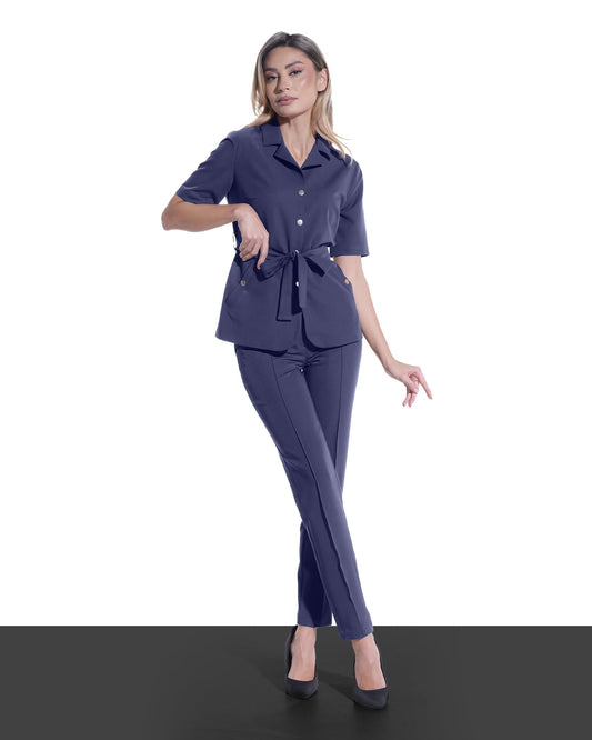 VENUS navy medical blouse