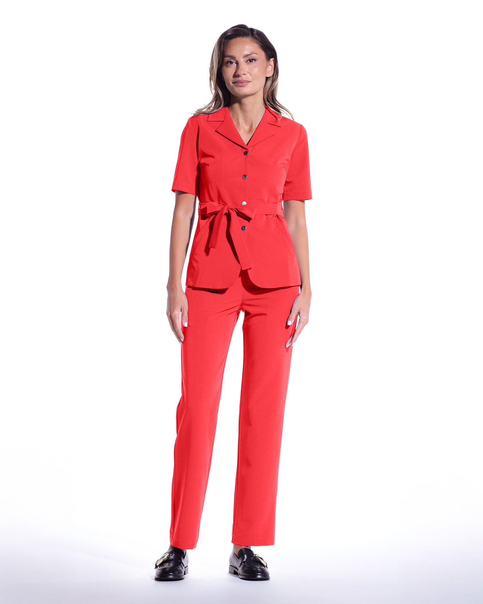 VENUS Red Scrub Top - Image 4