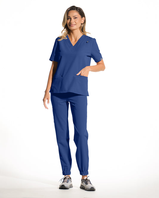 Bluza medicala VERSO royal blue