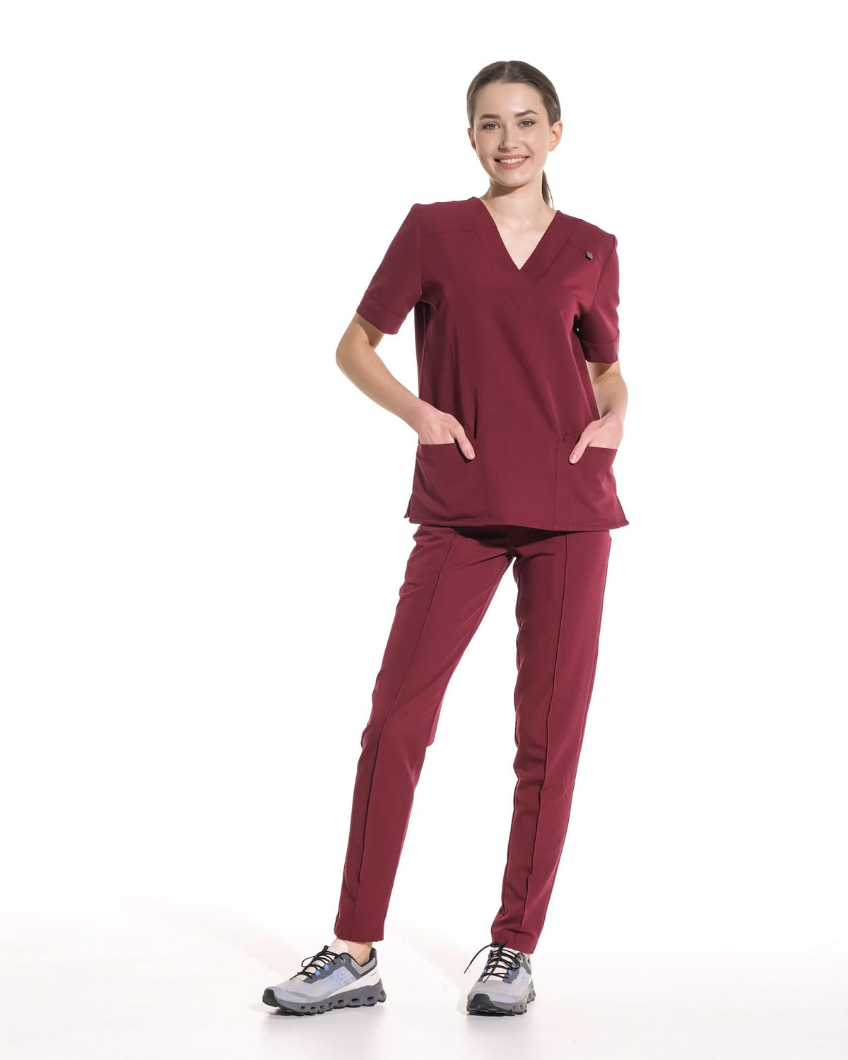 Bluza medicala VERSO bordo - 1zero1.ro