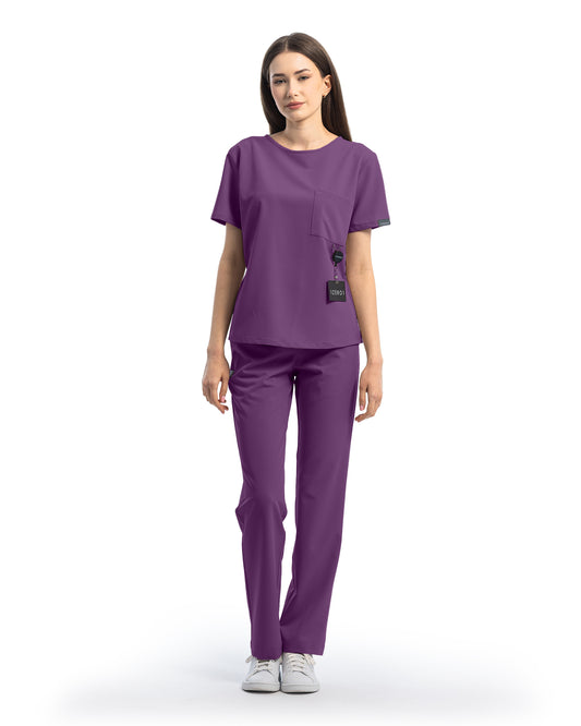 Bluza medicala FLOW plum