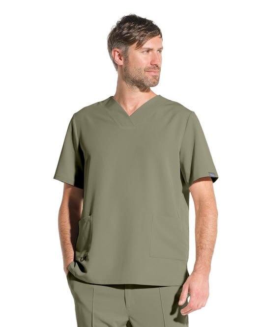 Herren-Arztkittel WAVE oliv