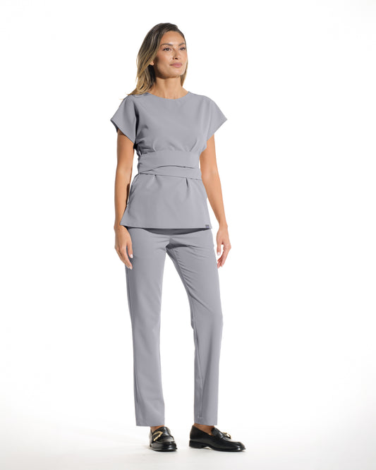 Bluza medicala CELESTE gri