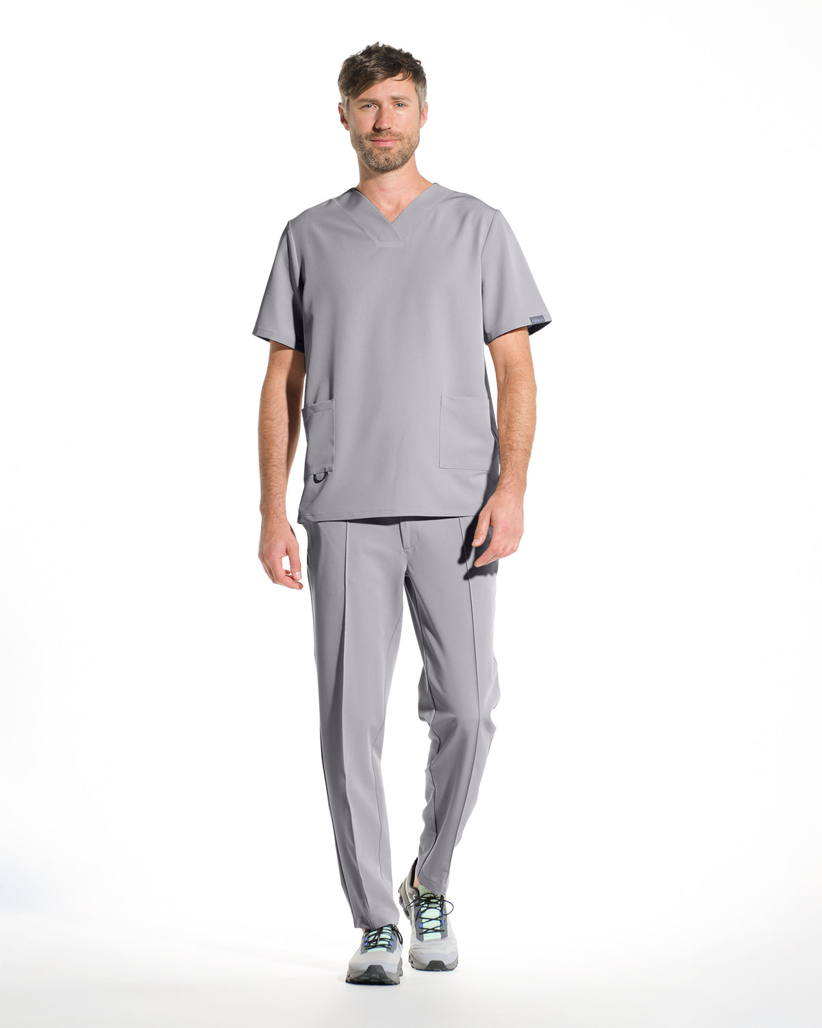 Bluza medicala barbati RAND gri