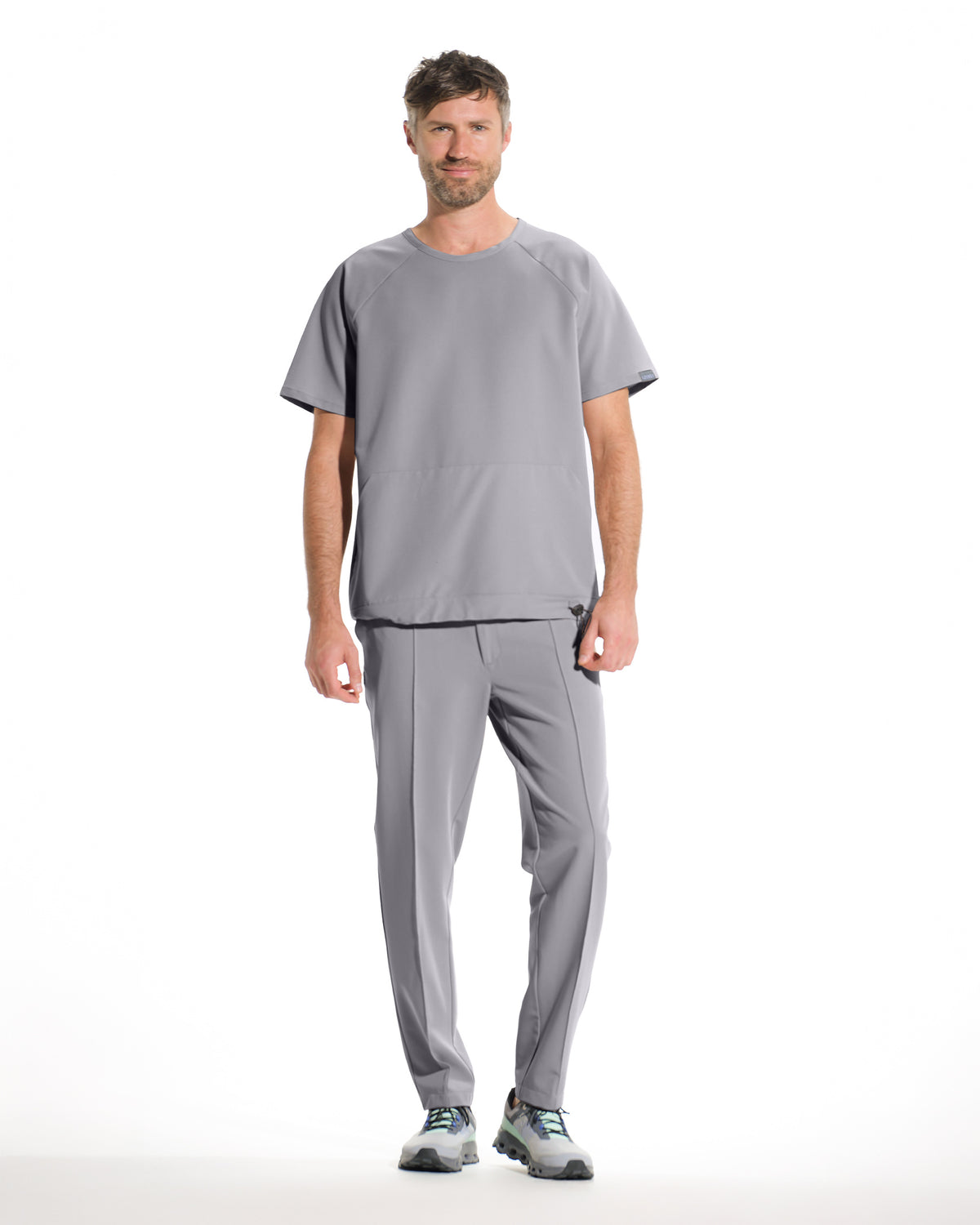 Bluza medicala barbati EVER gri