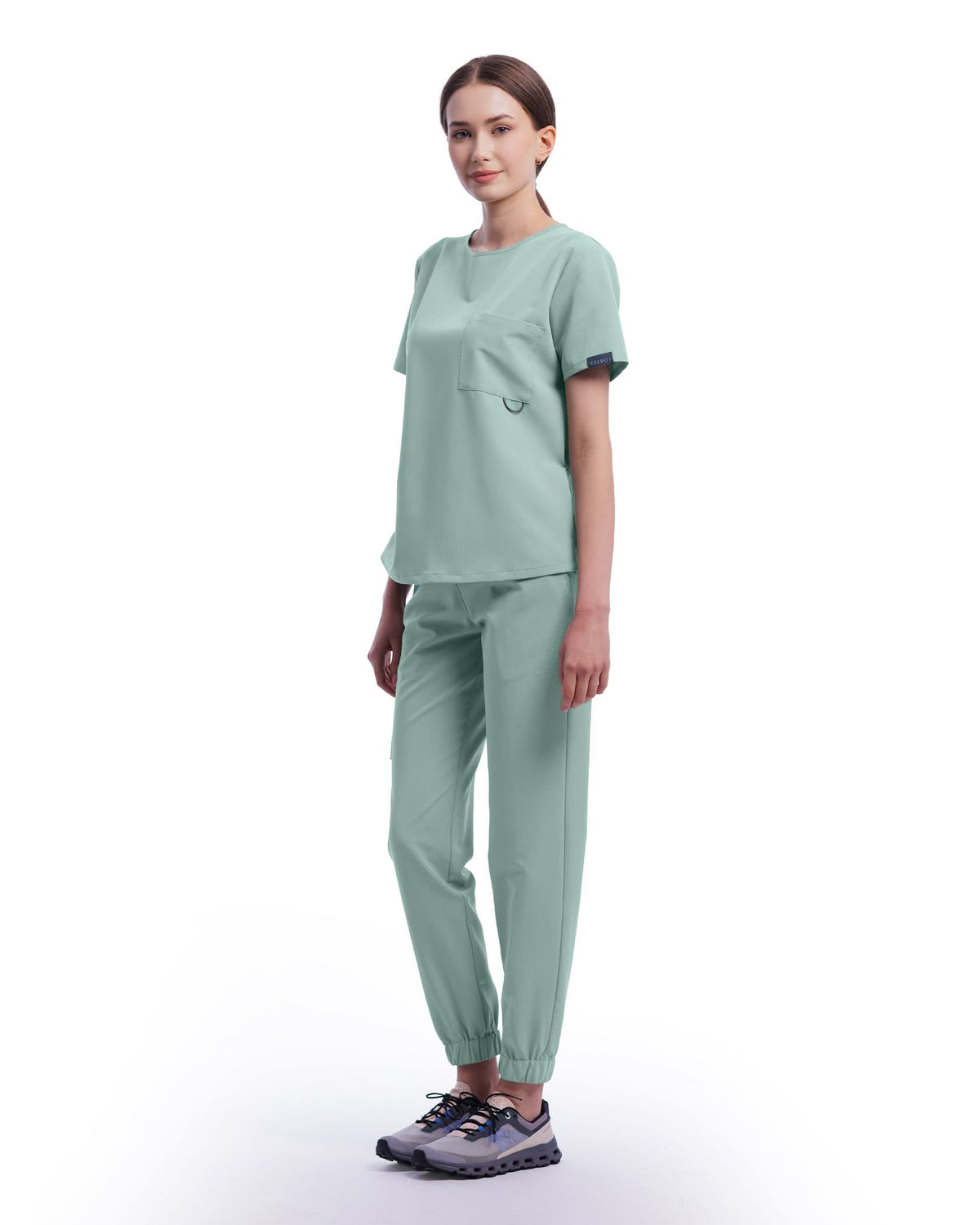 FLOW Jade Scrub Top