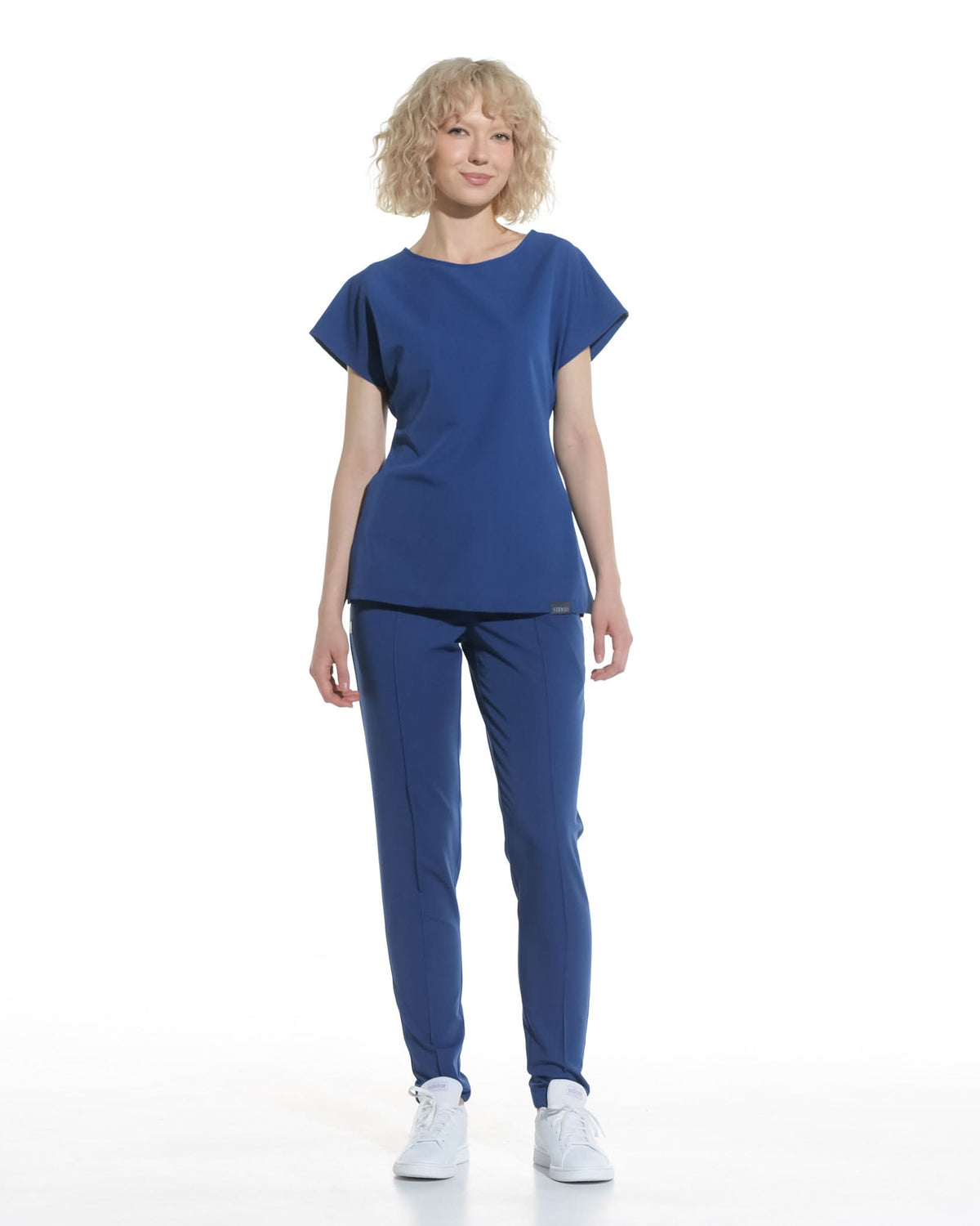 Bluza medicala CELESTE royal blue - 1zero1.ro