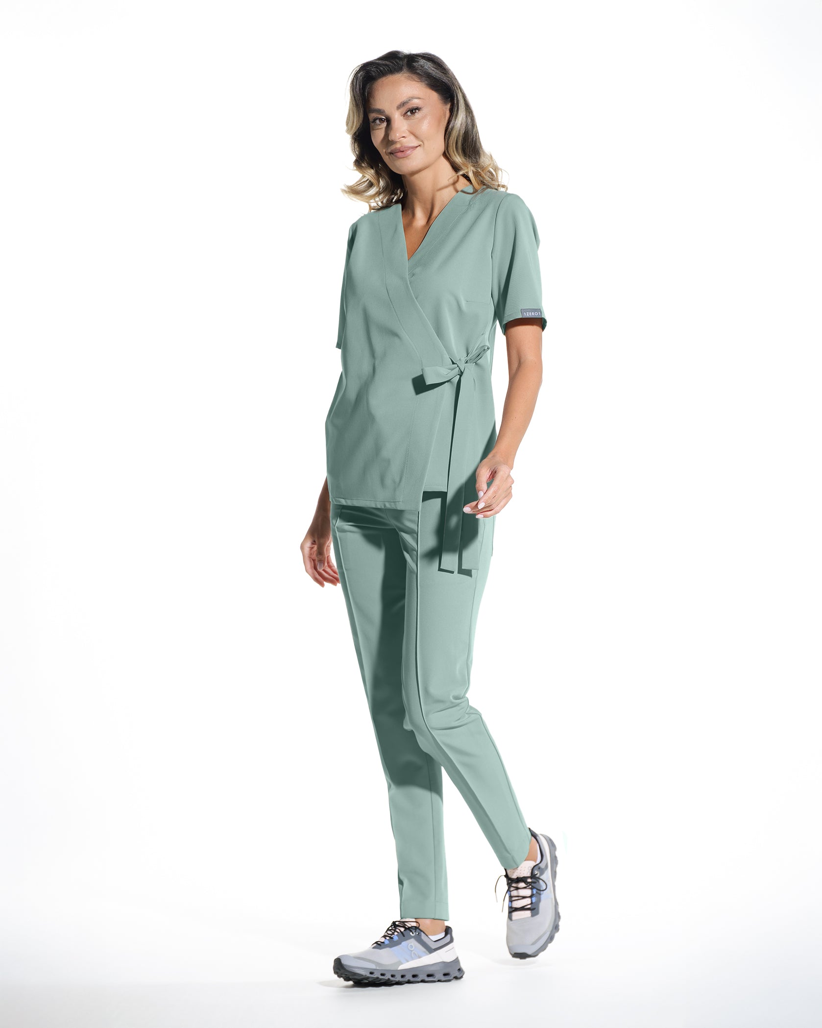 ANAIS Jade Scrub Top - Image 6