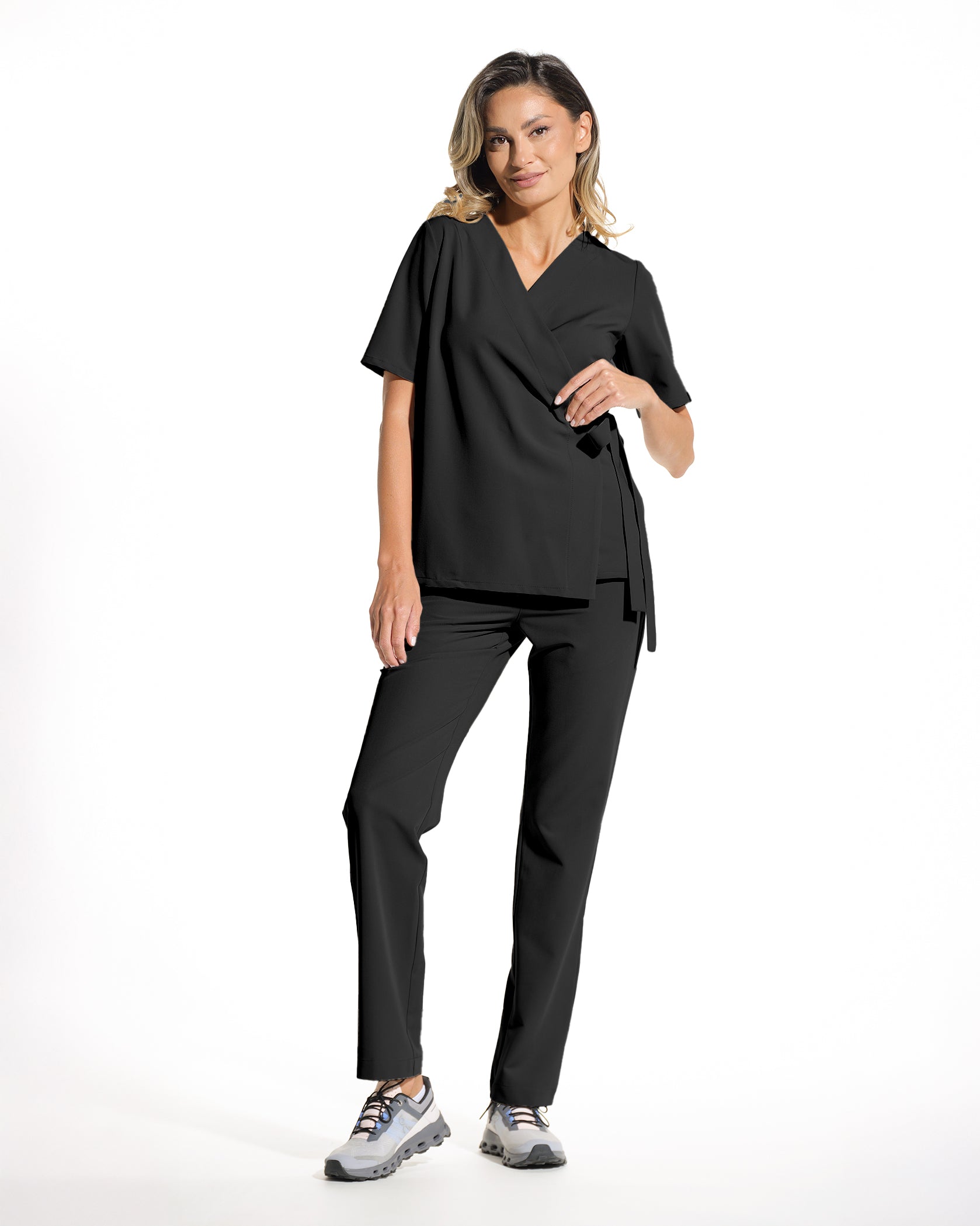 ANAIS Black Scrub Top - Image 5