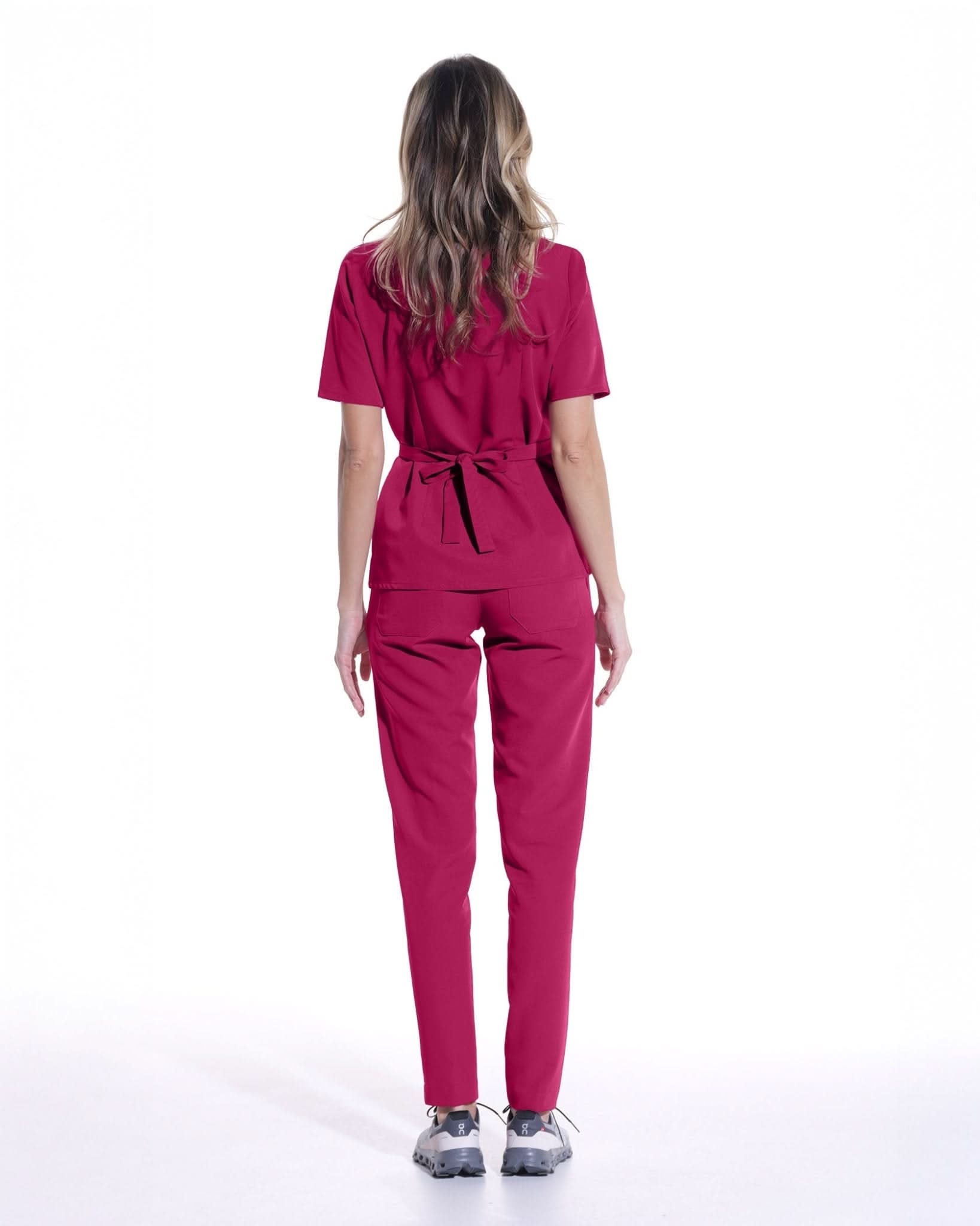 Bluza medicala THALYA magenta - 1zero1.ro