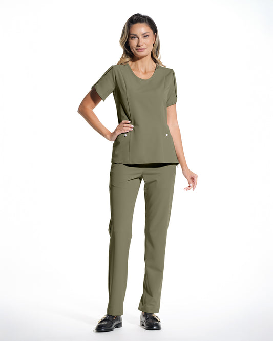 Bluza medicala PETALI olive