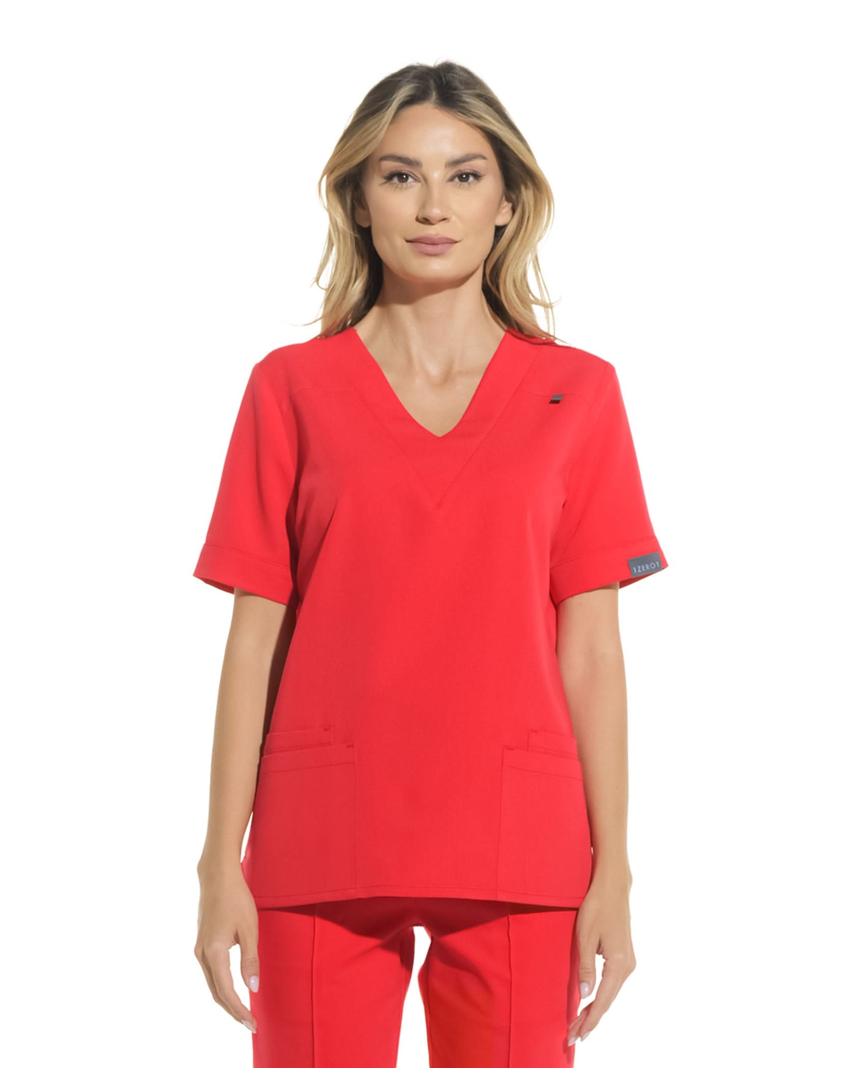 Bluza medicala VERSO rosu - 1zero1.ro