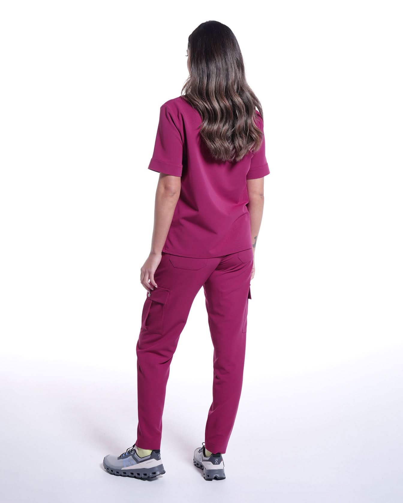 Bluza medicala VERSO fuchsia - 1zero1.ro