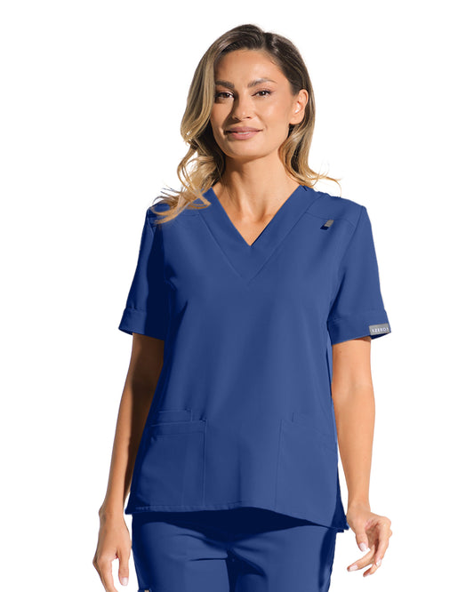 Bluza medicala VERSO royal blue