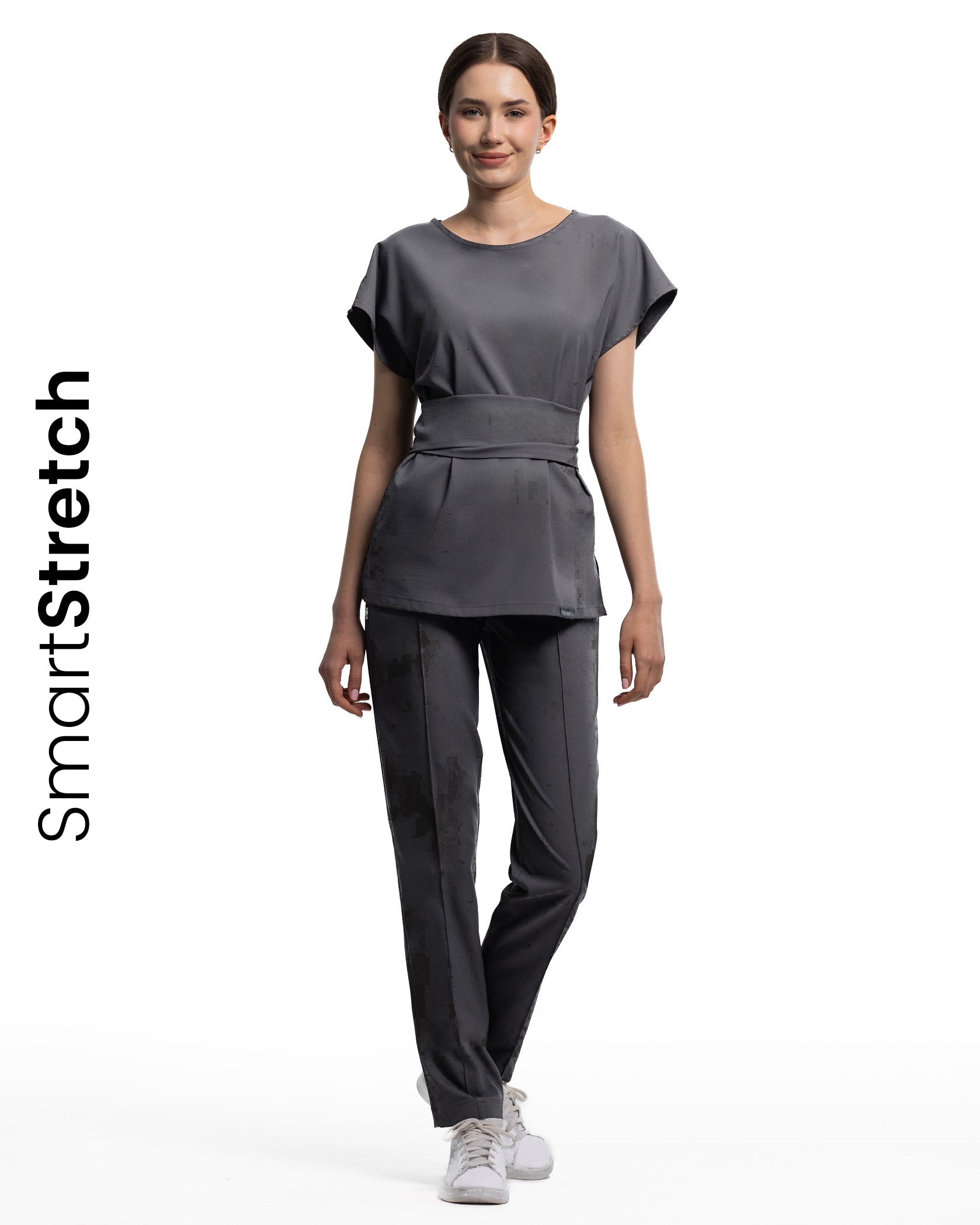NORMA Graphite Scrub Pants - Front view