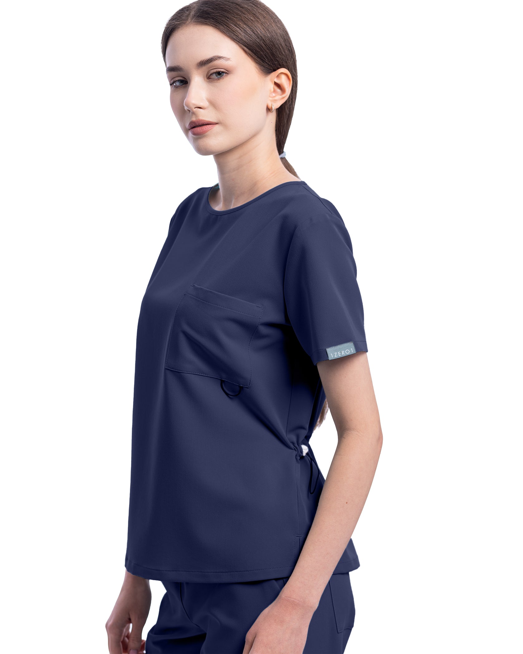 Costum medical ACTIVE Navy - Close up details