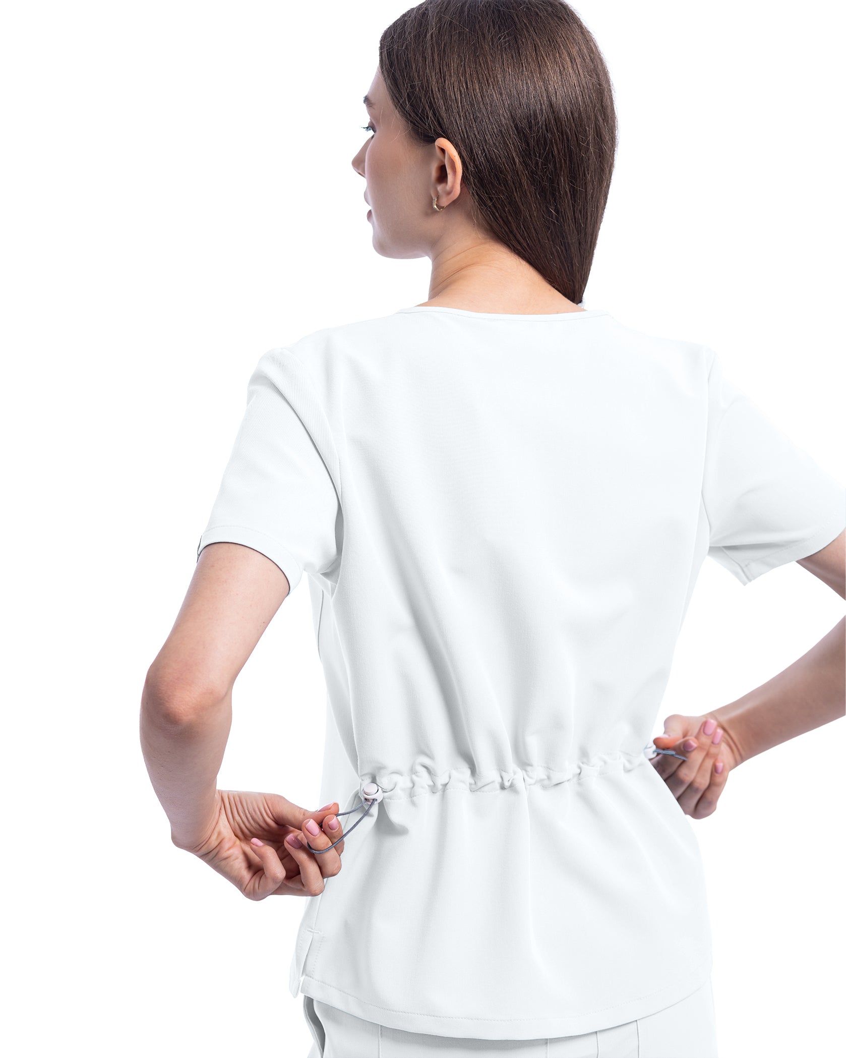Costum medical ACTIVE Alb - Bild 4