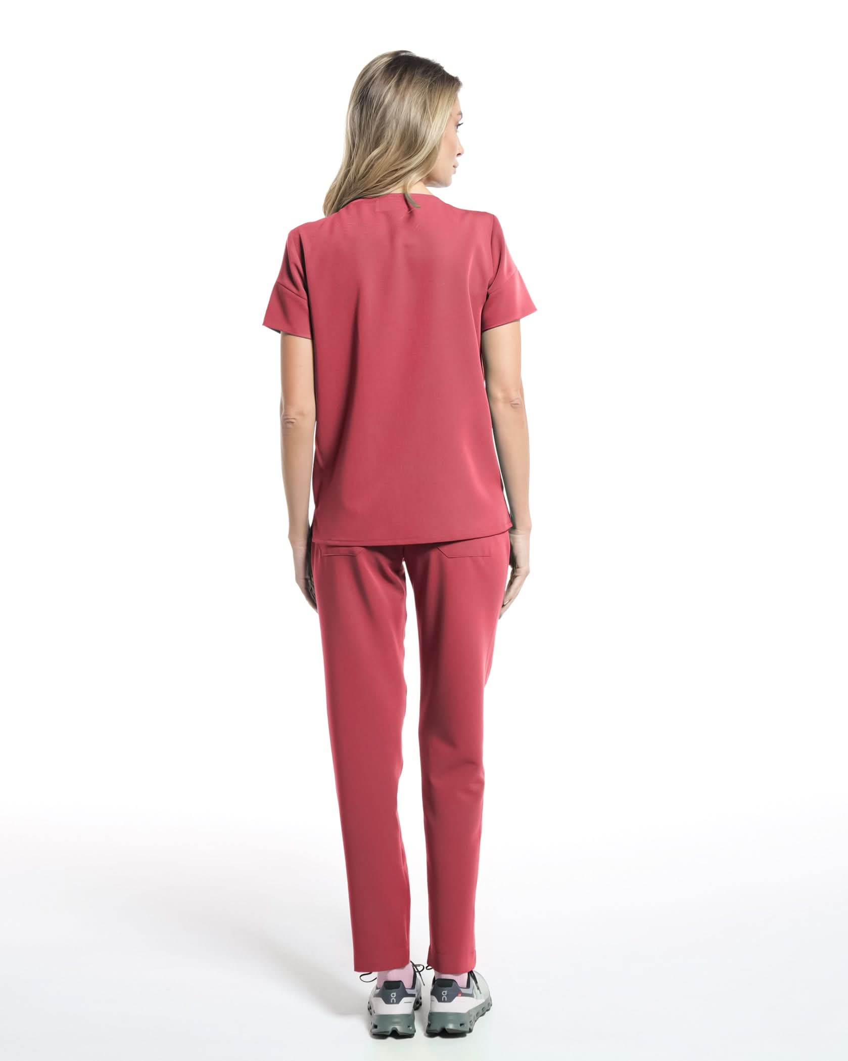 Bluza medicala AMBRA salmon - 1zero1.ro
