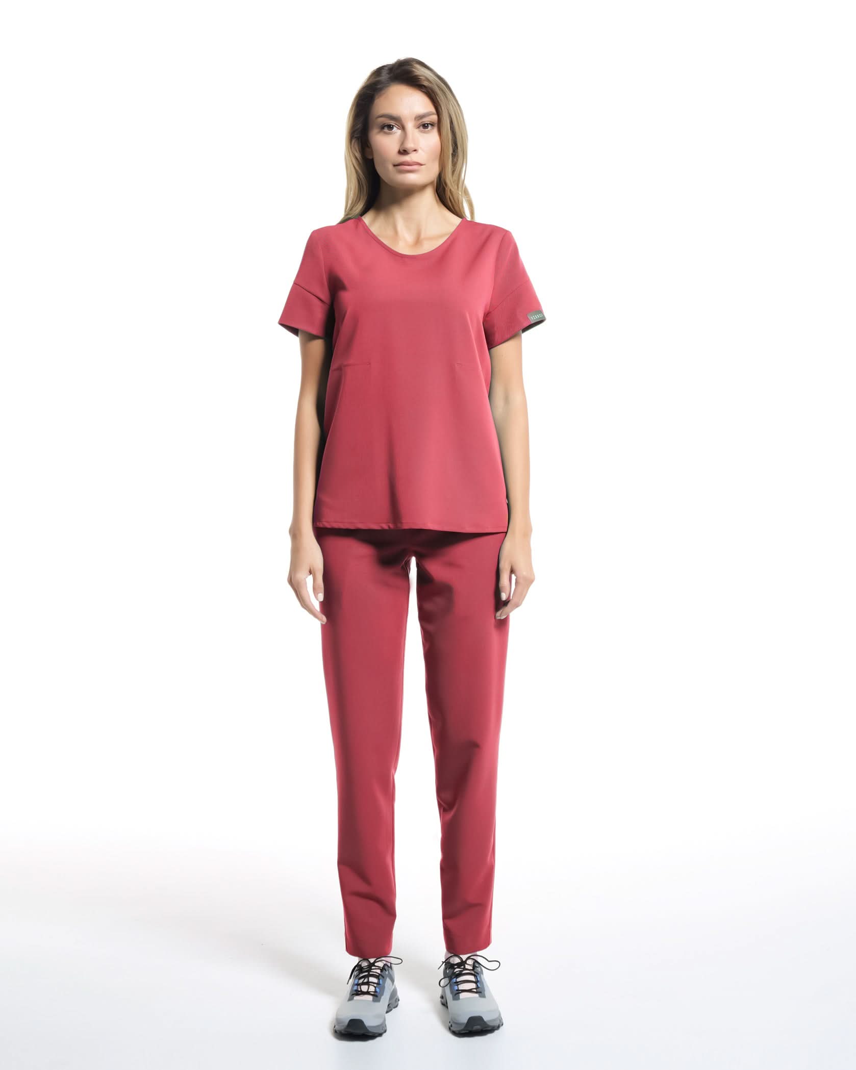 Bluza medicala AMBRA salmon - 1zero1.ro