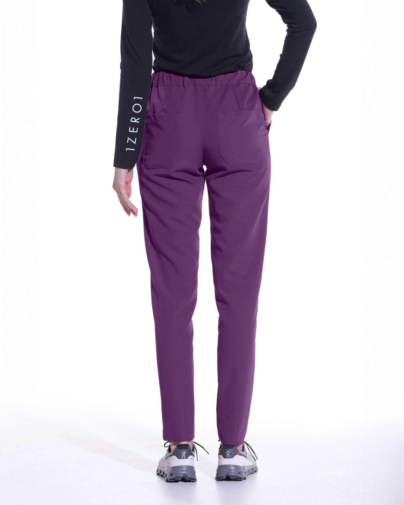 Costum medical CLASIC Plum - Image 7