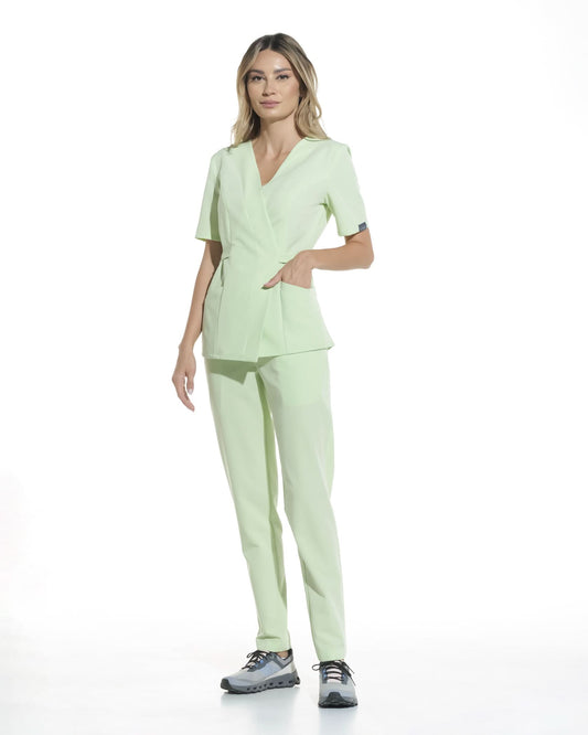 Bluza medicala SIENA matcha