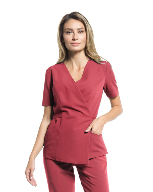 Bluza medicala SIENA salmon