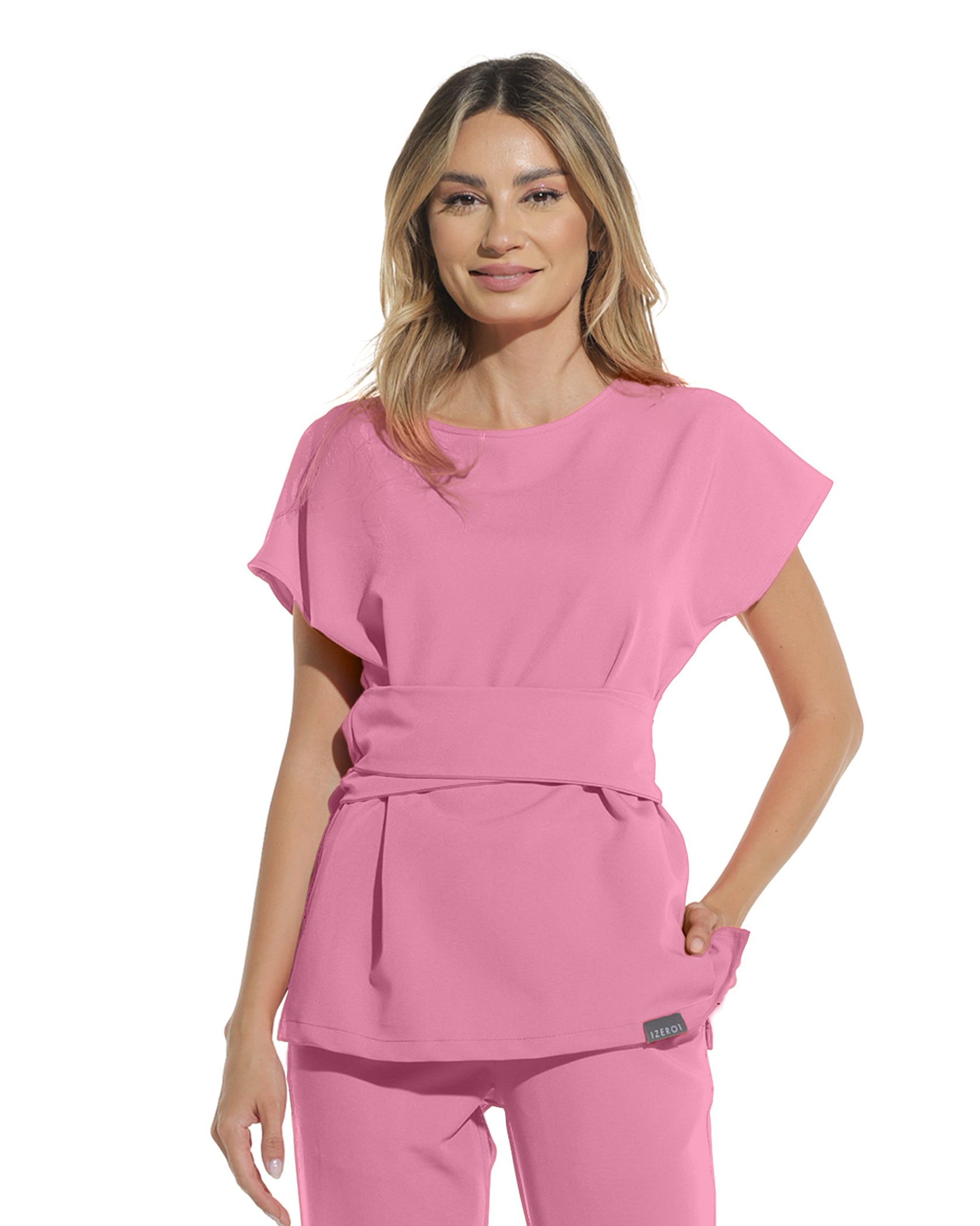 Costum medical STYLE Rose Dust - Detail Nahaufnahme