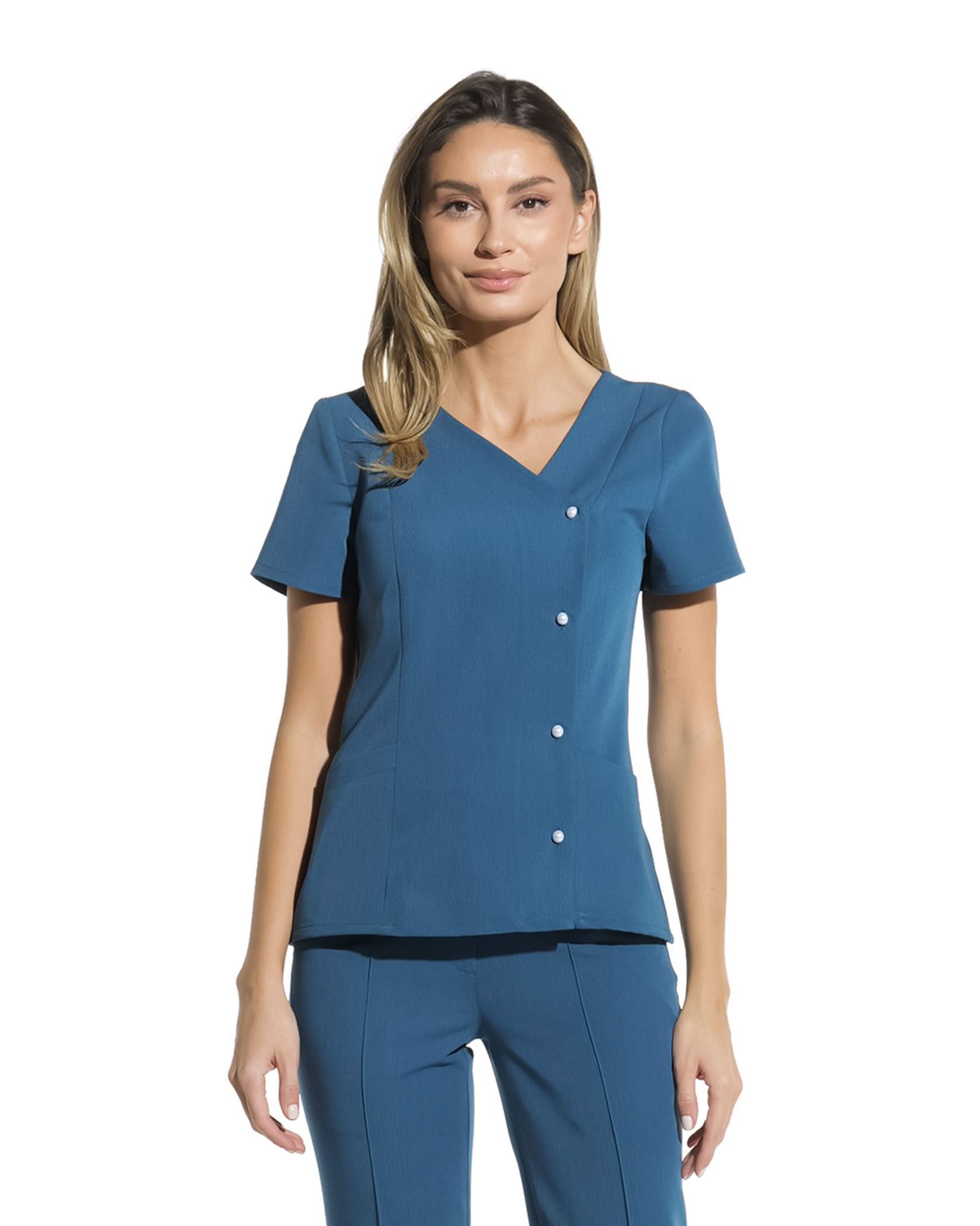 Bluza medicala PERLA marine - 1zero1.ro