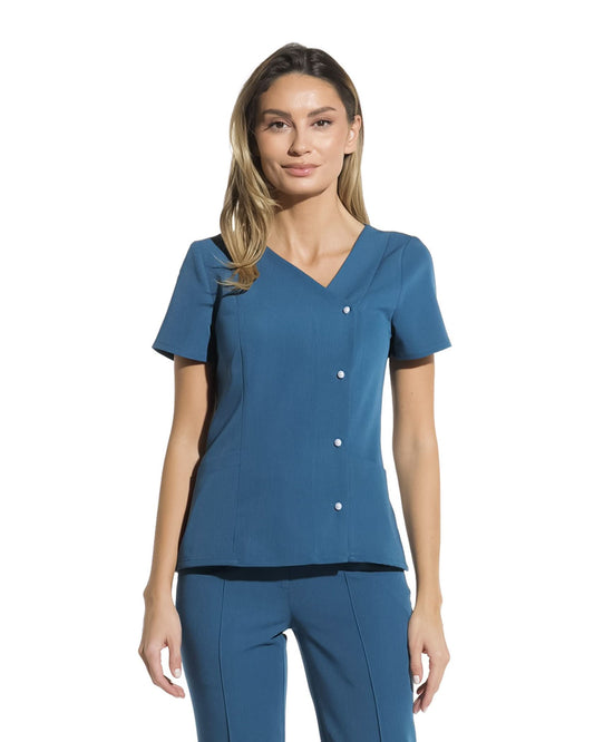 Bluza medicala PERLA marine - 1zero1.ro