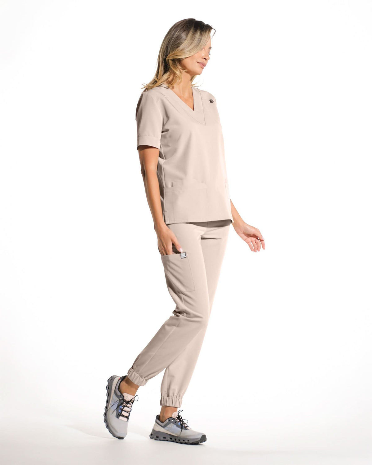 Pantaloni medicali FLEX latte