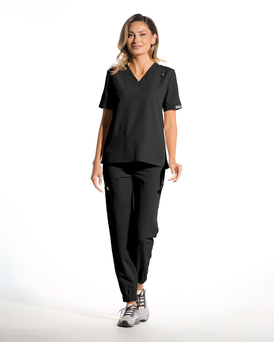 Pantaloni medicali FLEX negru