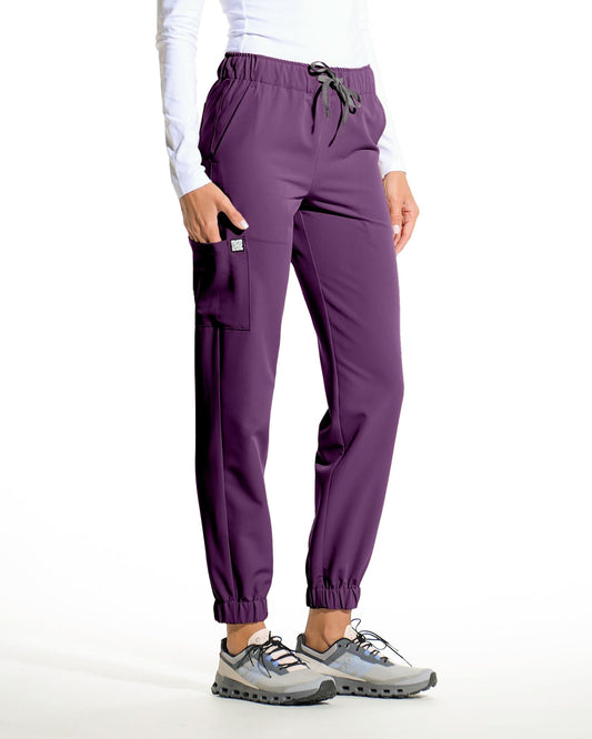 Pantaloni medicali FLEX plum